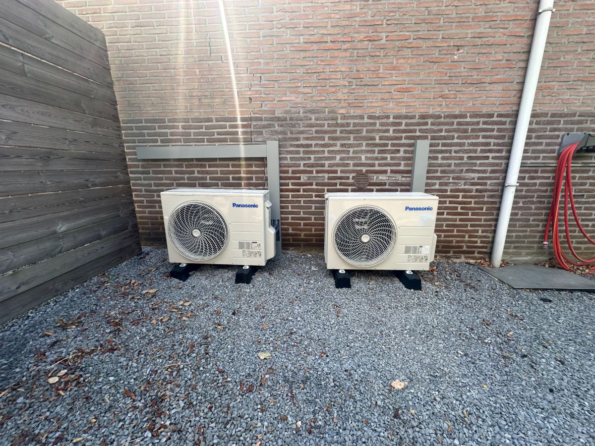 Warmtepomp-buitenunit van Gree in Diest